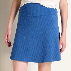 Toad&Co A-Line Blue Skirt